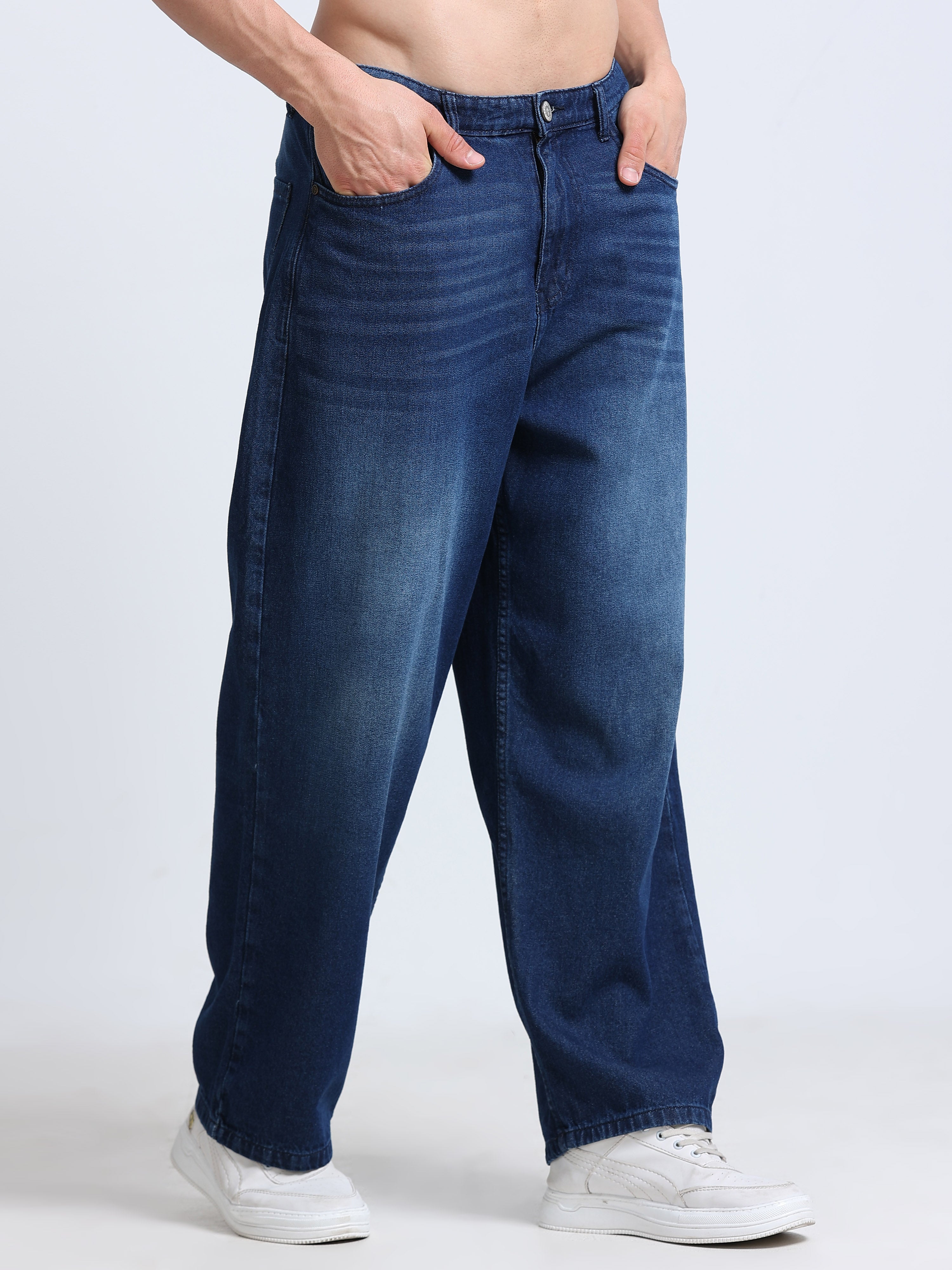 INDUSPOLO MEN BAGGY FIT DENIM