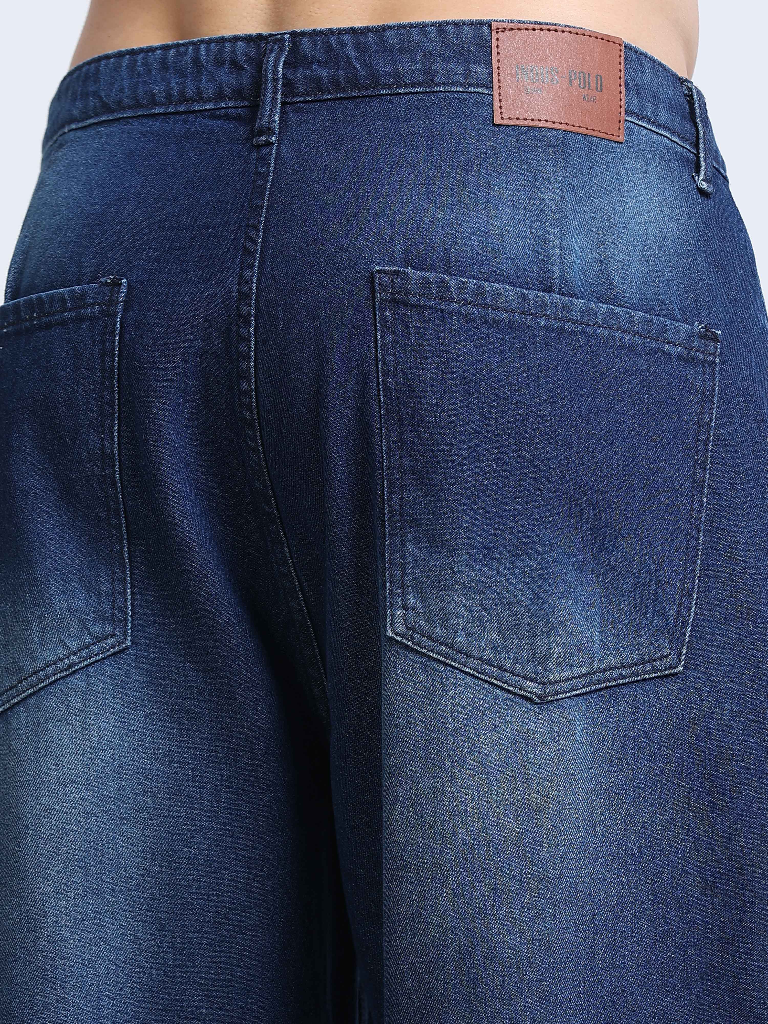INDUSPOLO MEN BAGGY FIT DENIM