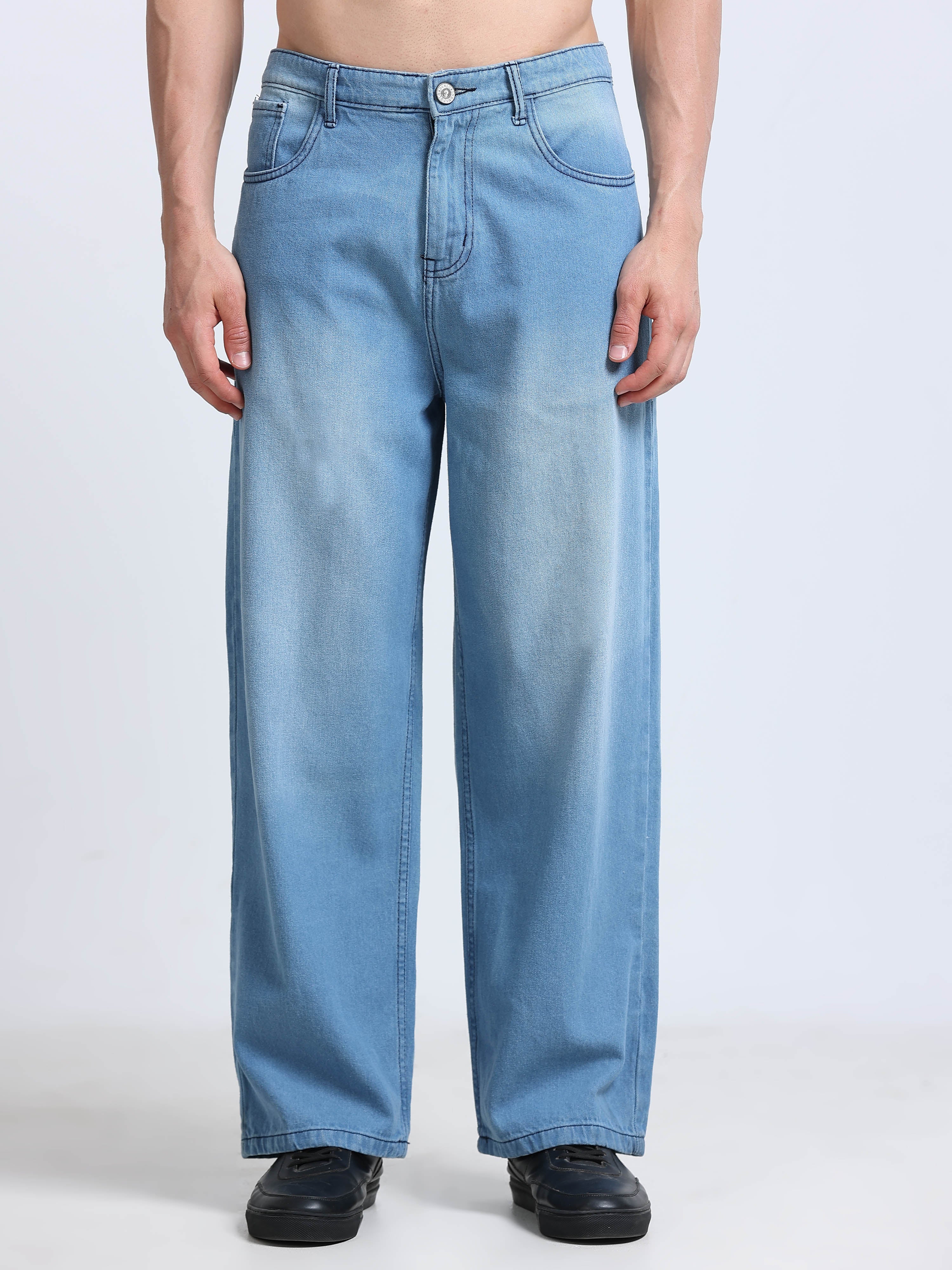 INDUSPOLO MEN BAGGY FIT DENIM