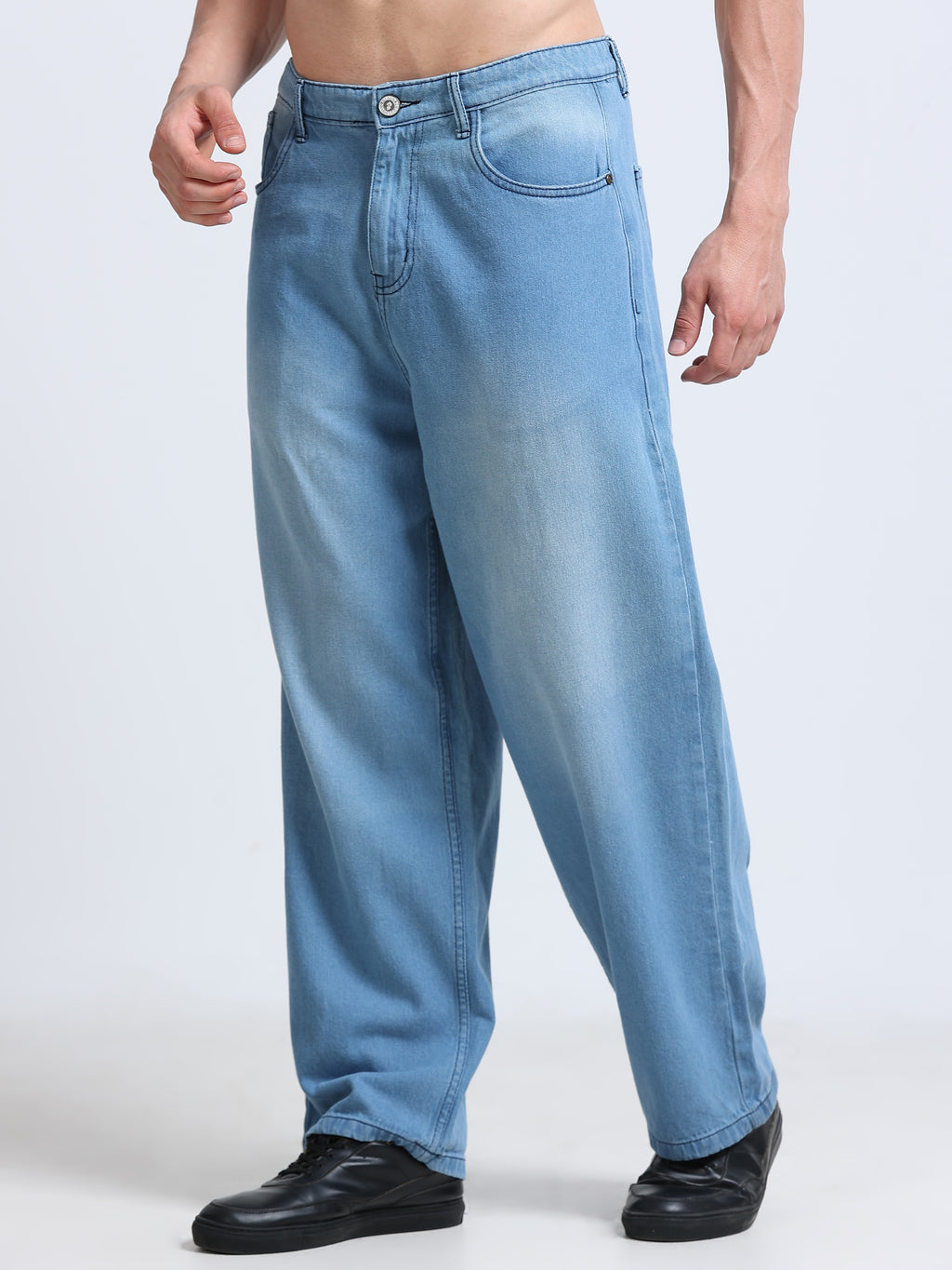 INDUSPOLO MEN BAGGY FIT DENIM