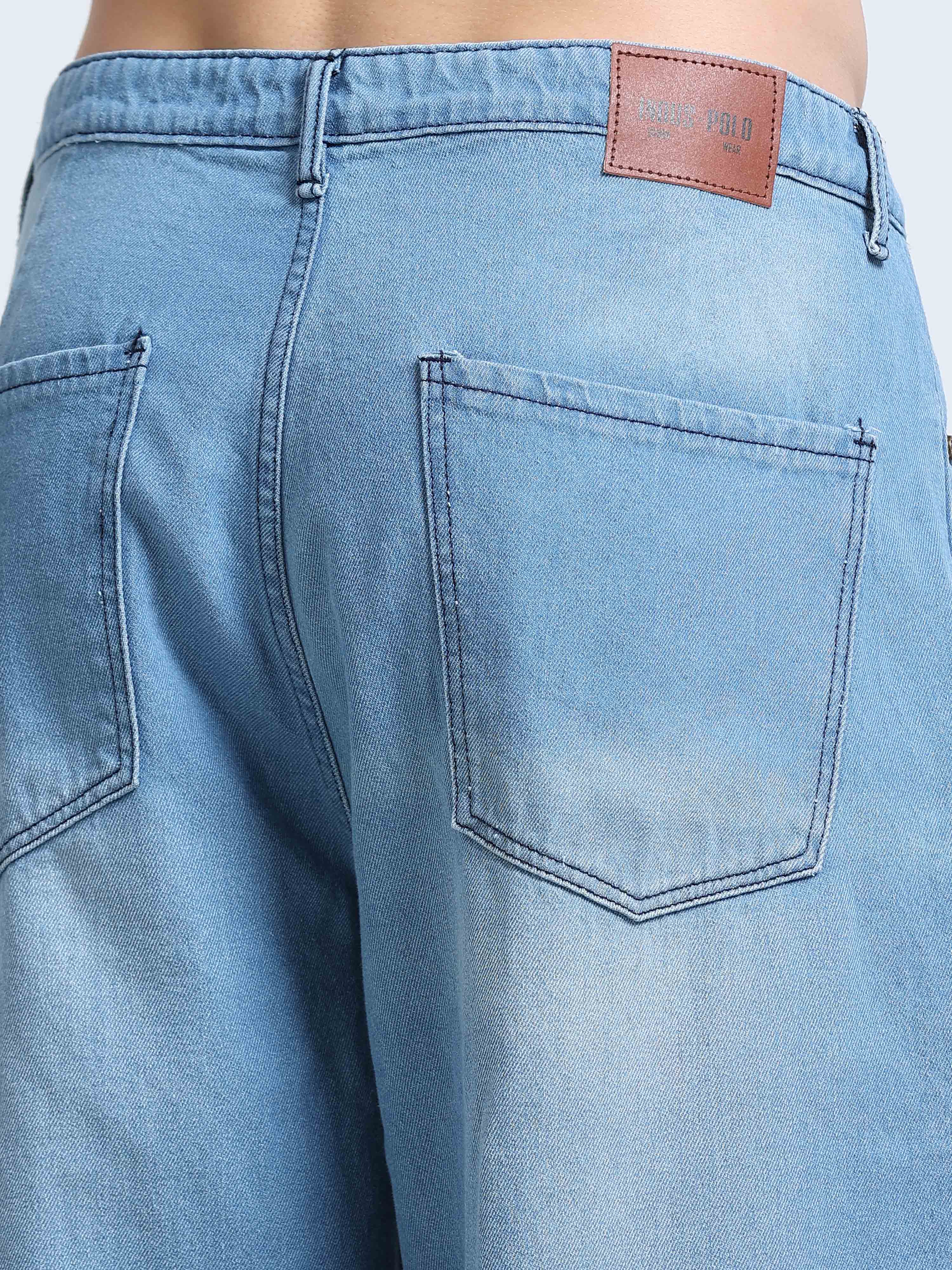 INDUSPOLO MEN BAGGY FIT DENIM