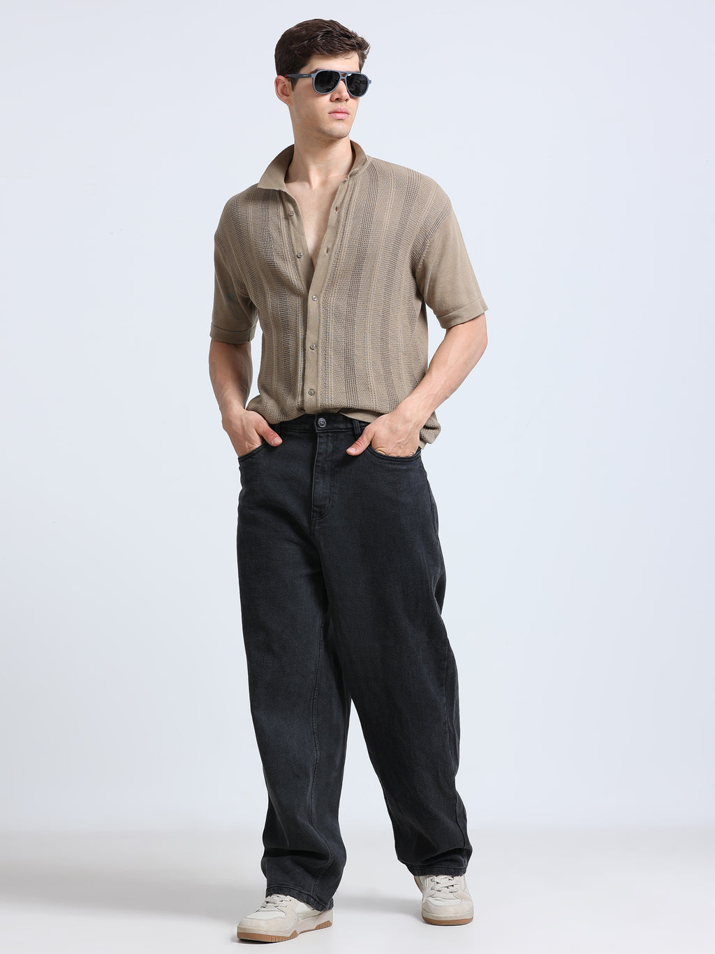 INDUSPOLO MEN BAGGY FIT DENIM