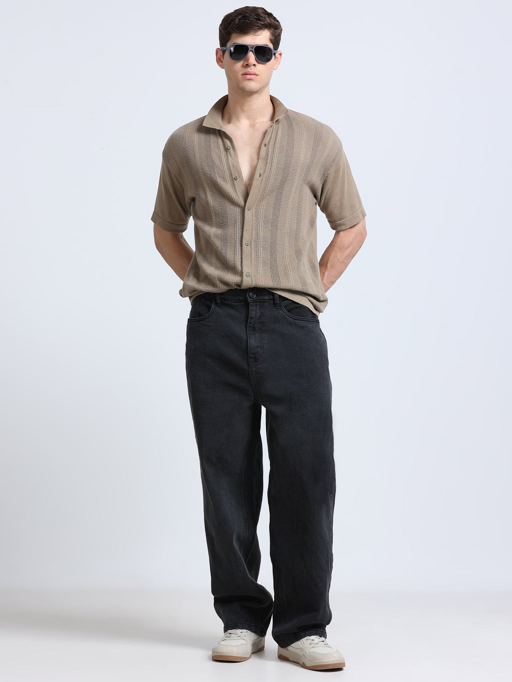 INDUSPOLO MEN BAGGY FIT DENIM