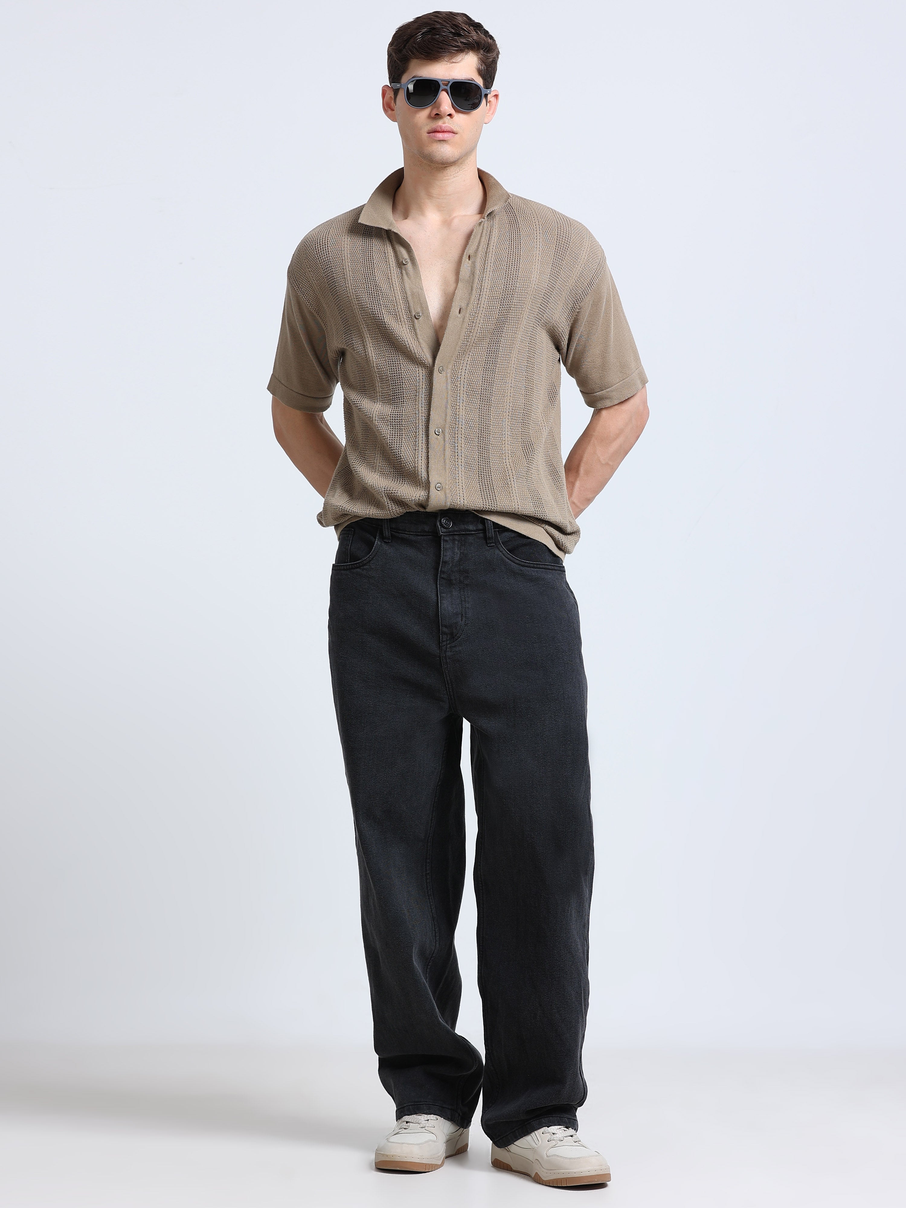 INDUSPOLO MEN BAGGY FIT DENIM