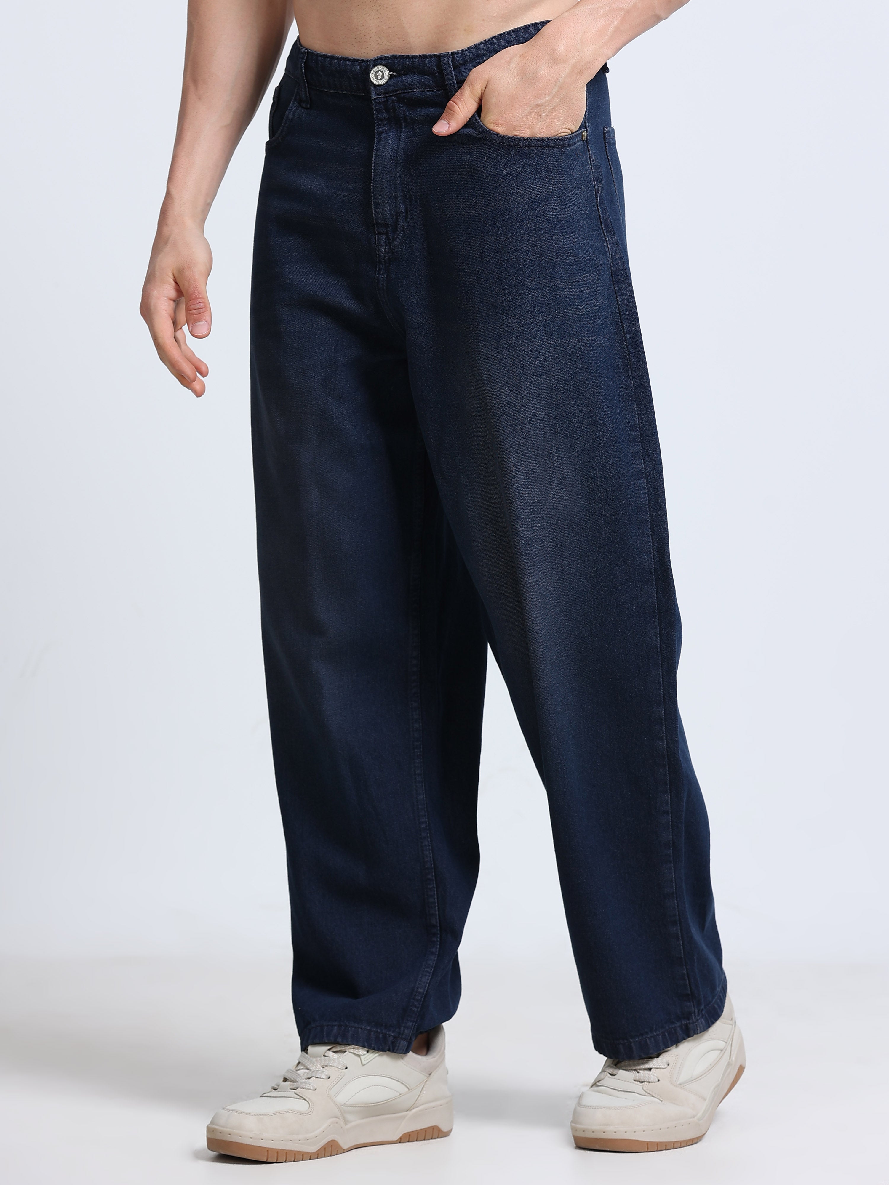 INDUSPOLO MEN BAGGY FIT DENIM