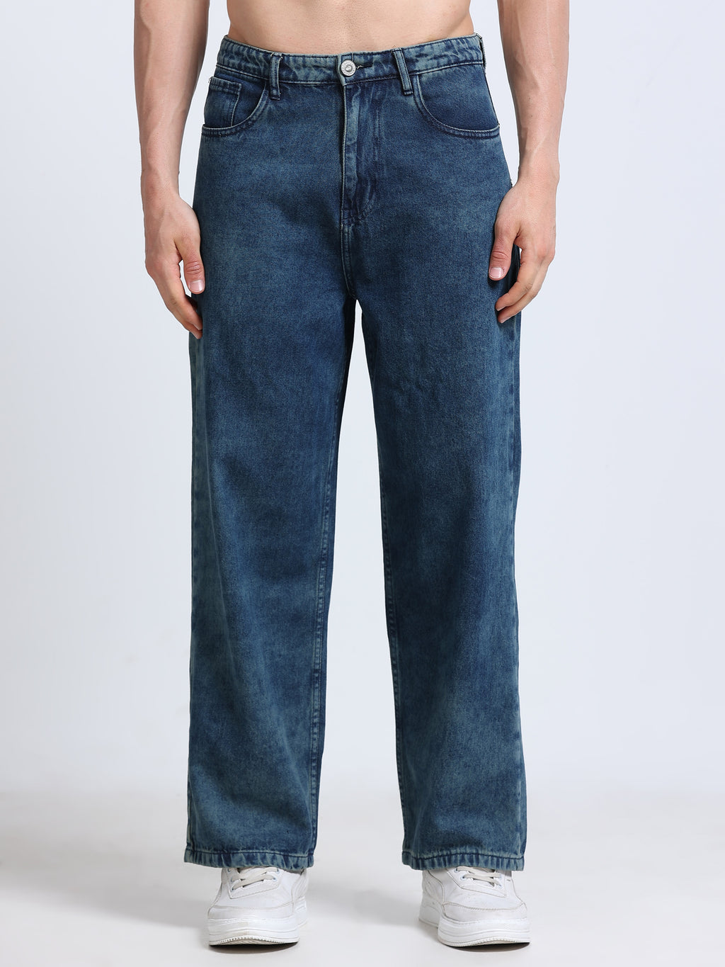 INDUSPOLO MEN BAGGY FIT DENIM