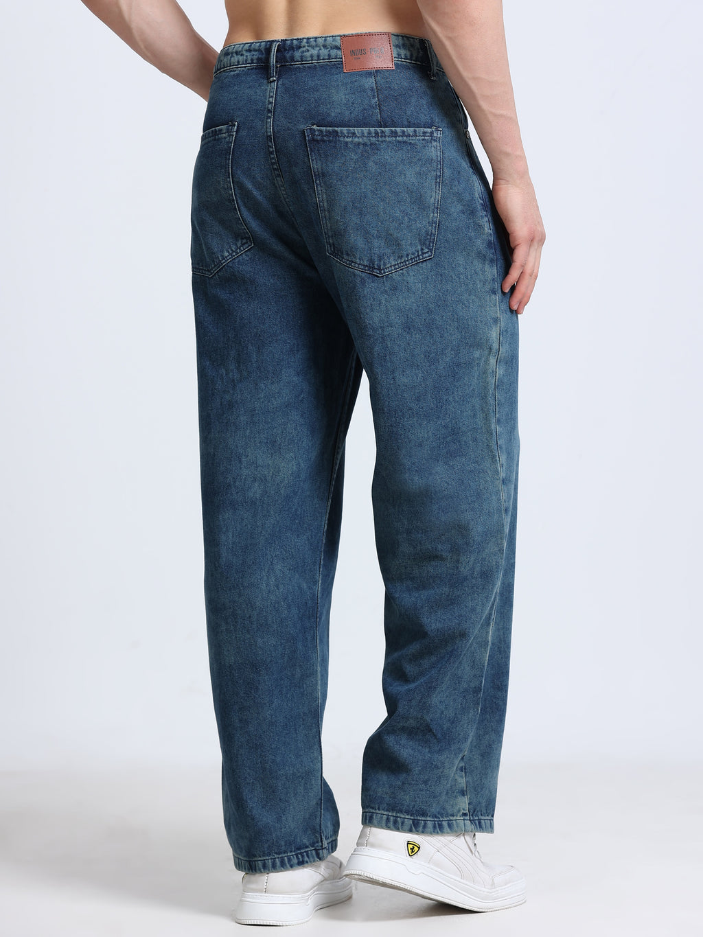 INDUSPOLO MEN BAGGY FIT DENIM