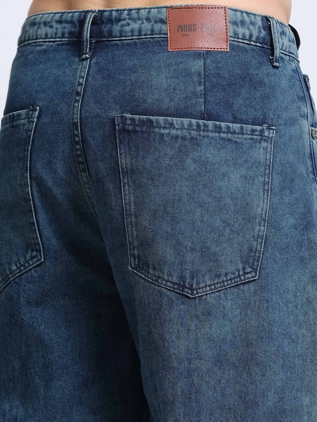 INDUSPOLO MEN BAGGY FIT DENIM