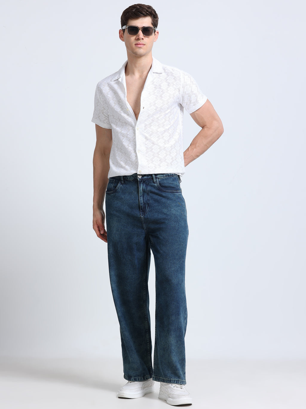 INDUSPOLO MEN BAGGY FIT DENIM