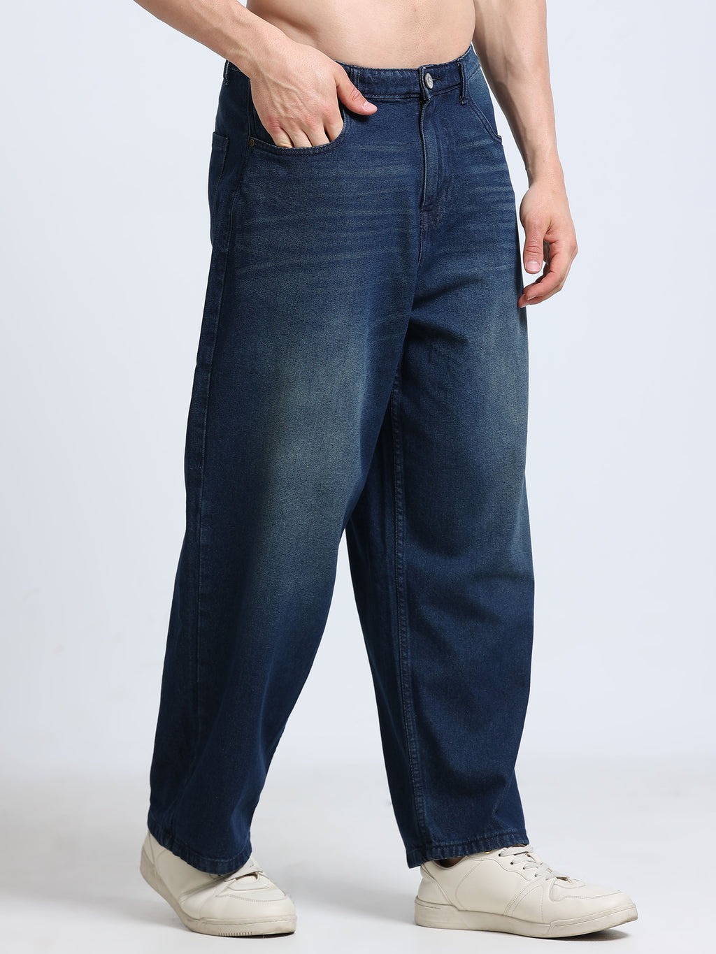 INDUSPOLO MEN BAGGY FIT DENIM