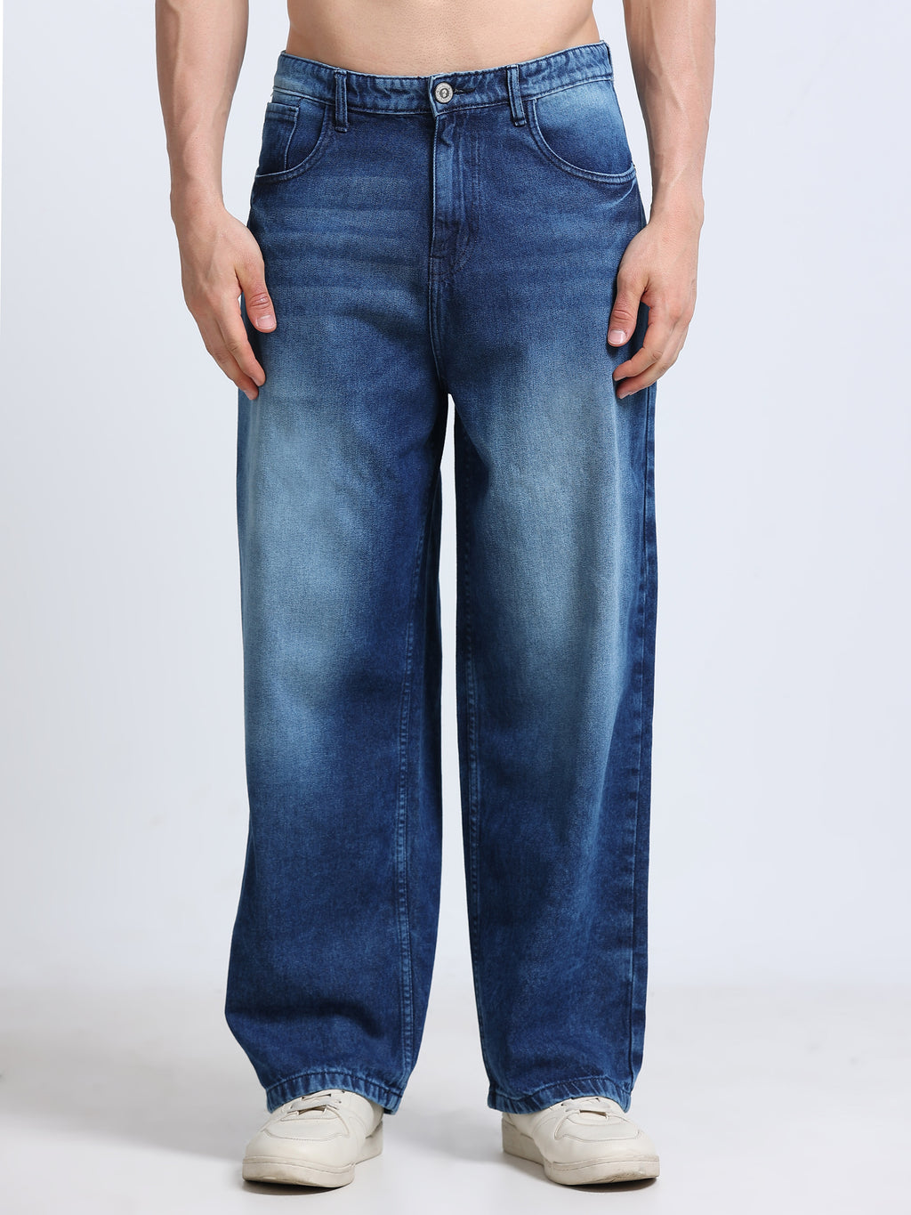 INDUSPOLO MEN BAGGY FIT DENIM