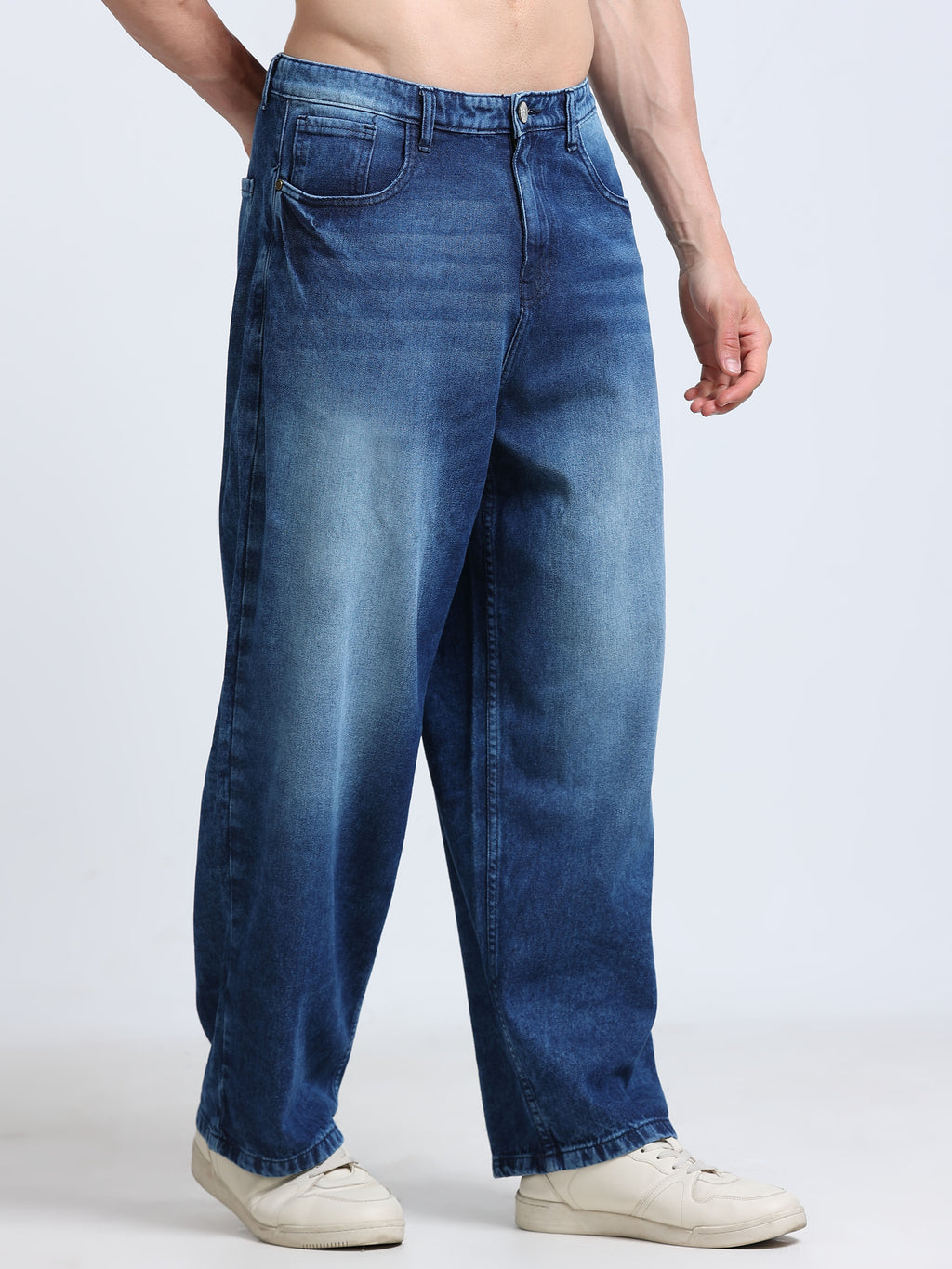 INDUSPOLO MEN BAGGY FIT DENIM
