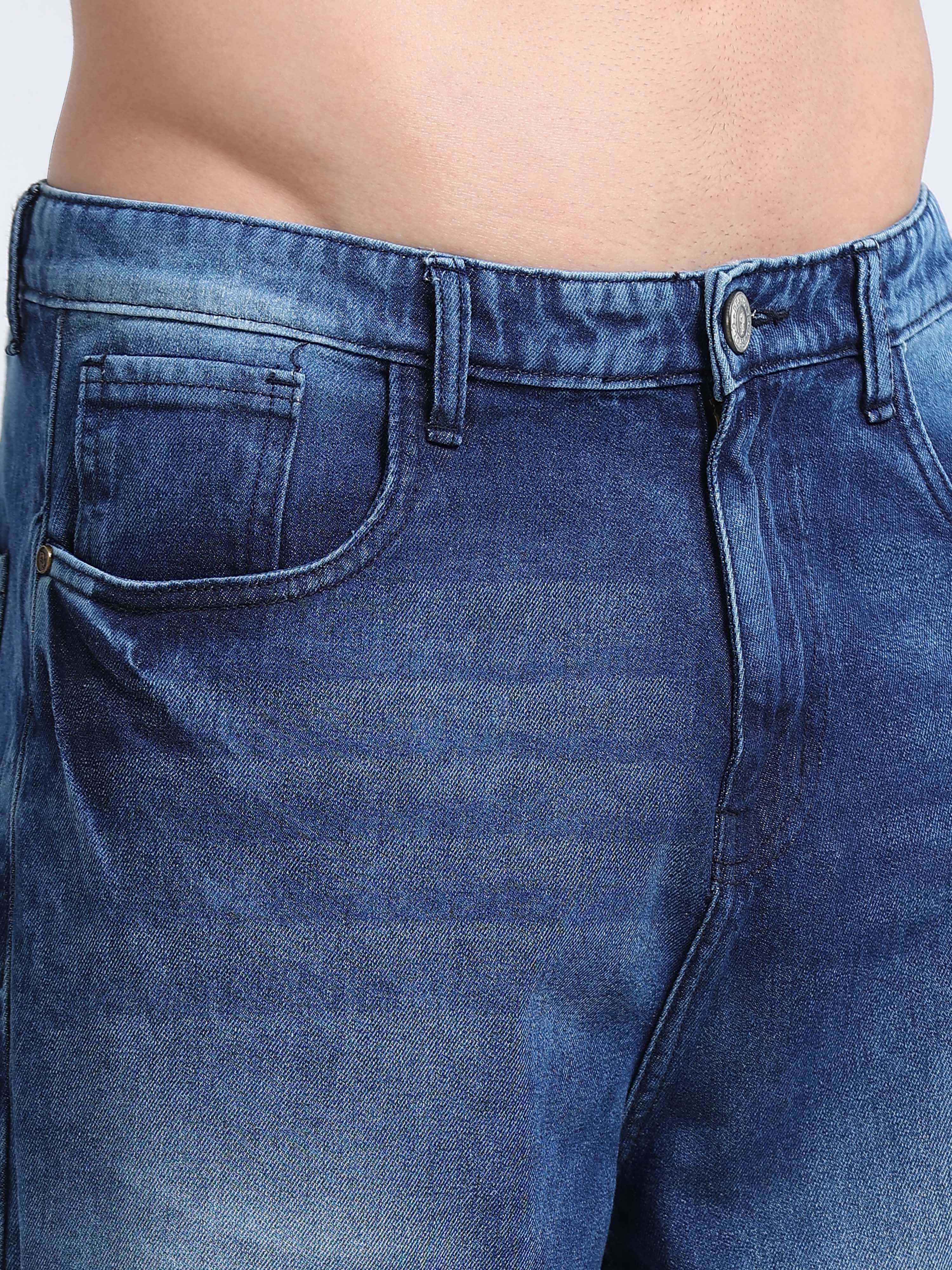 INDUSPOLO MEN BAGGY FIT DENIM