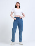 INDUSPOLO MOM FIT WOME'S DENIM