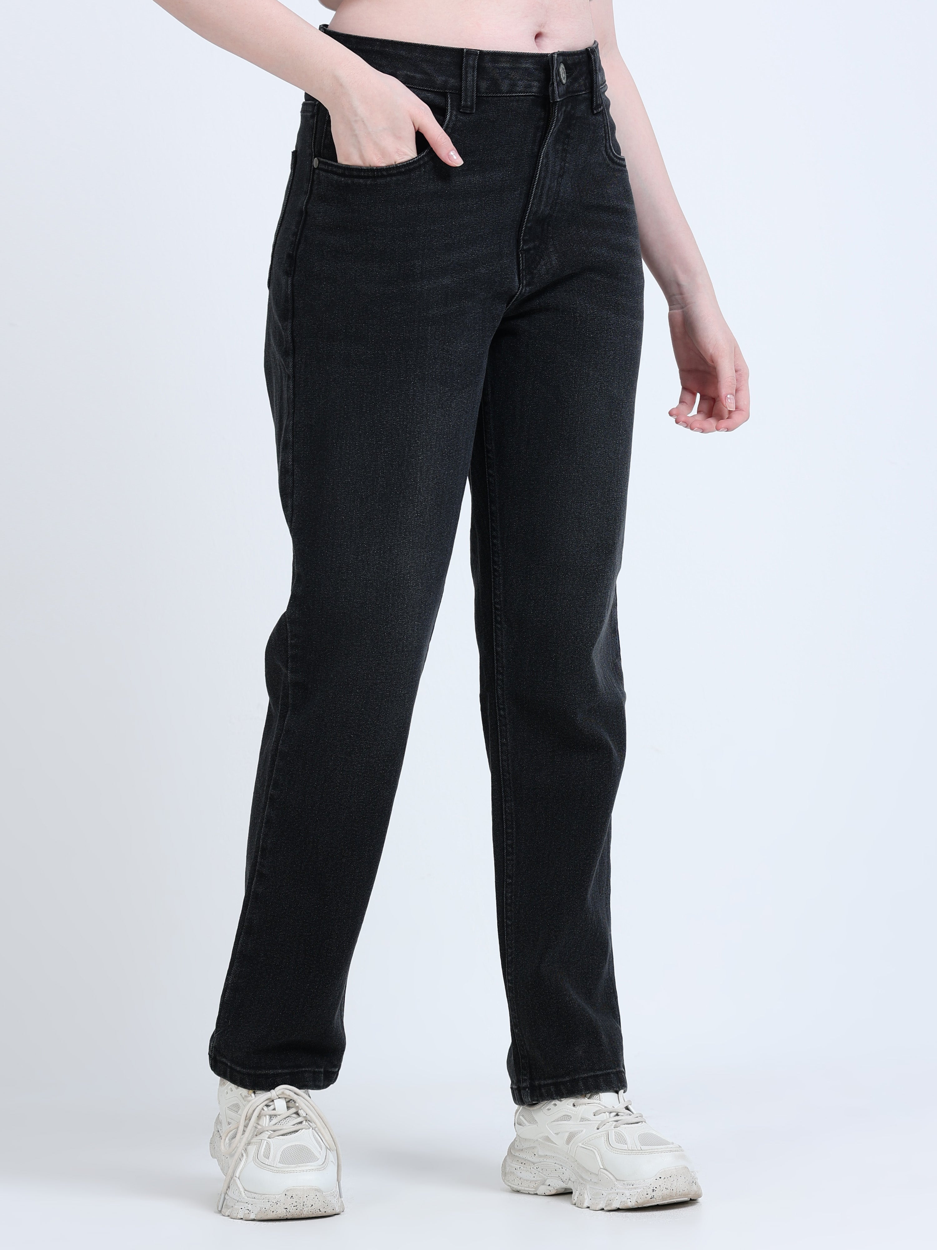 INDUSPOLO MOM FIT WOMEN'S DENIM