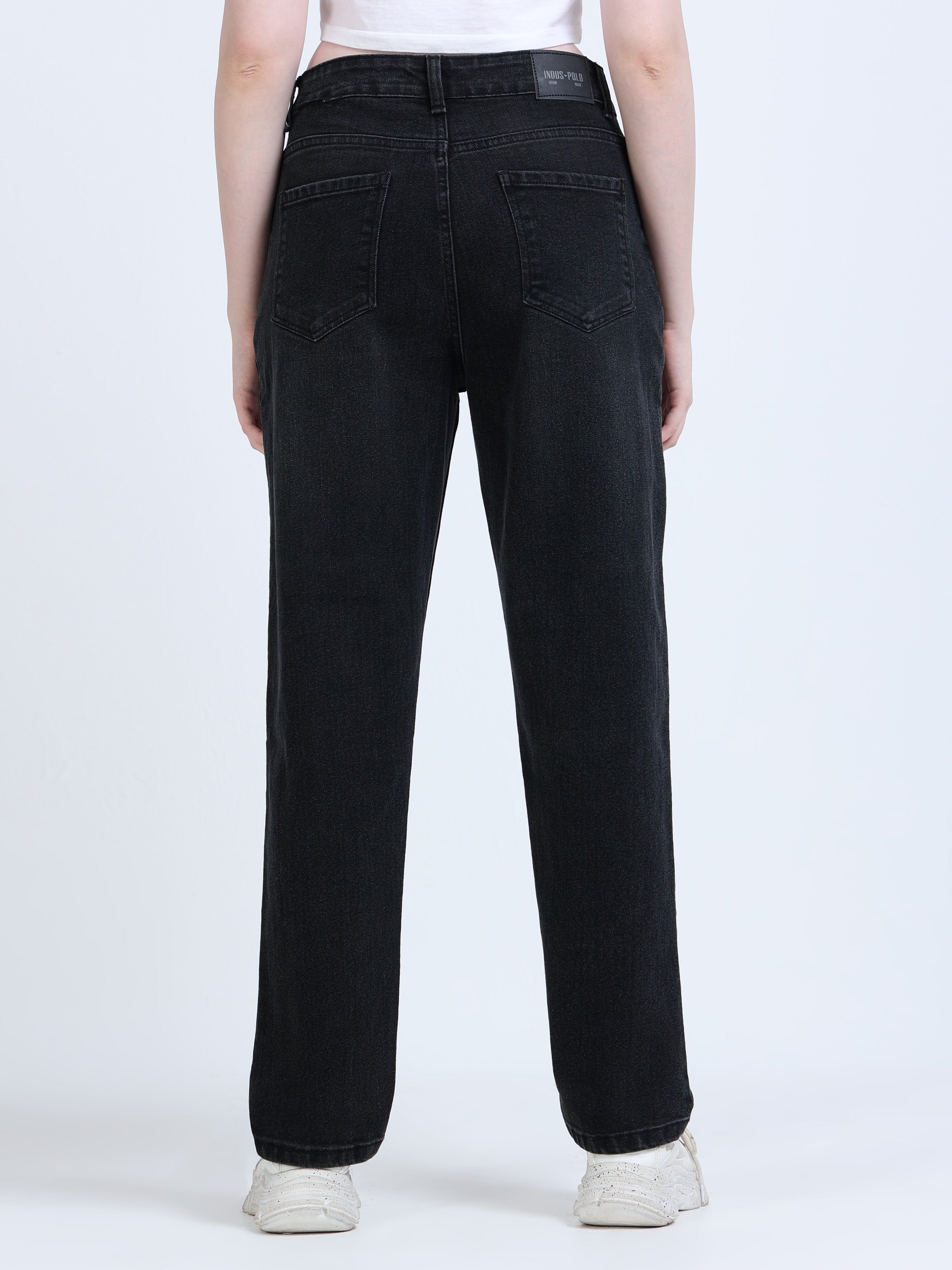 INDUSPOLO MOM FIT WOMEN'S DENIM
