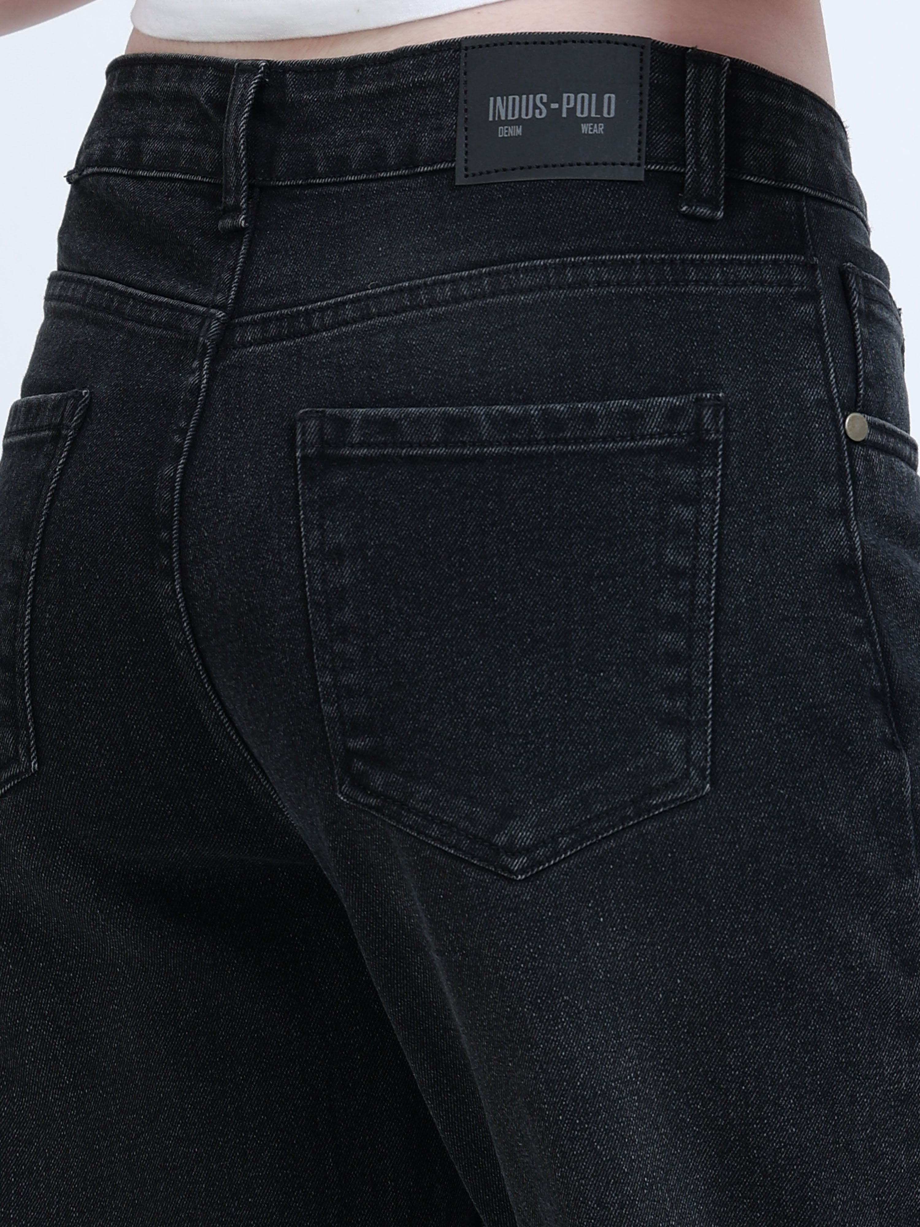 INDUSPOLO MOM FIT WOMEN'S DENIM