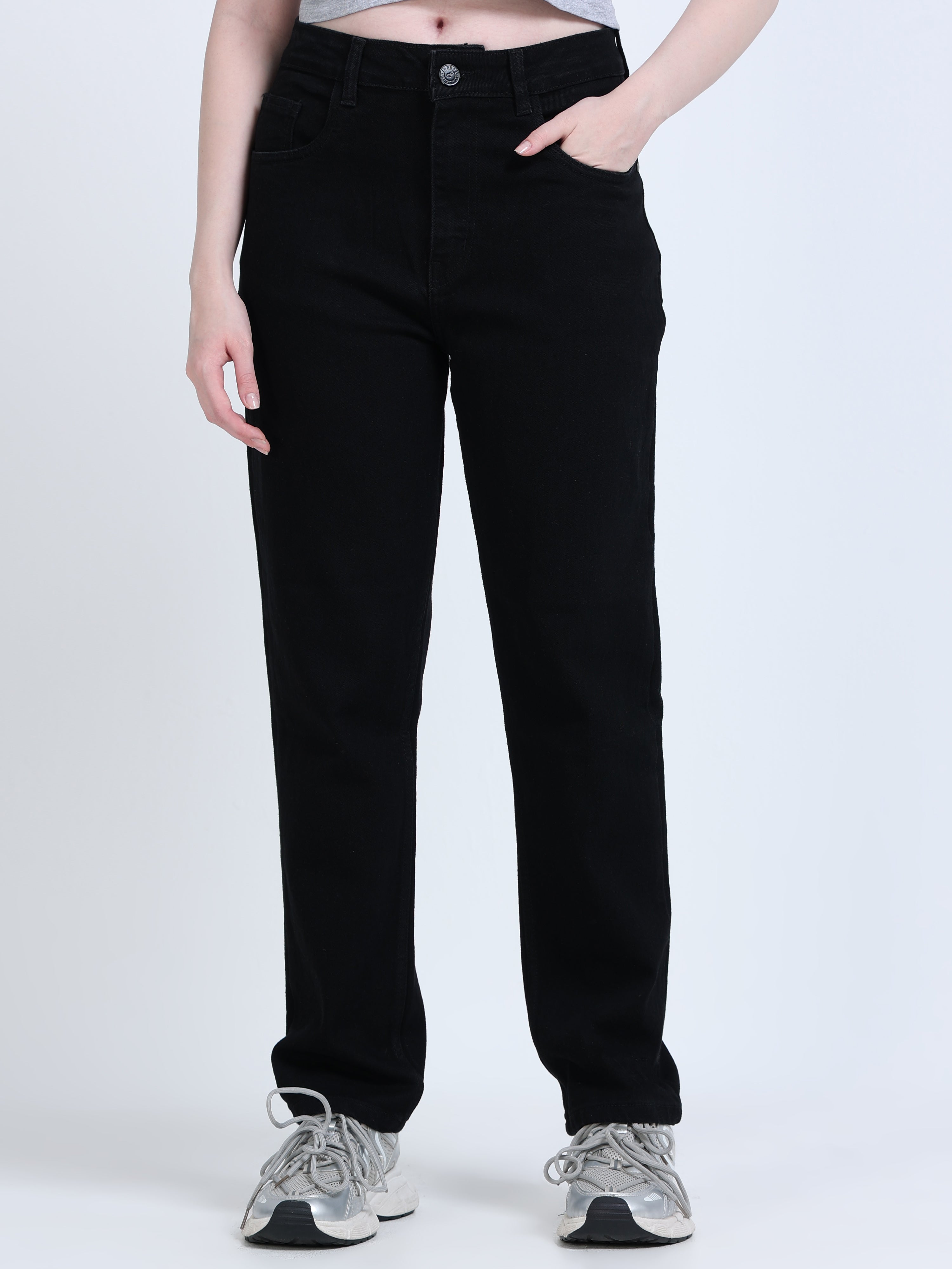 INDUSPOLO MOM FIT WOMEN'S DENIM