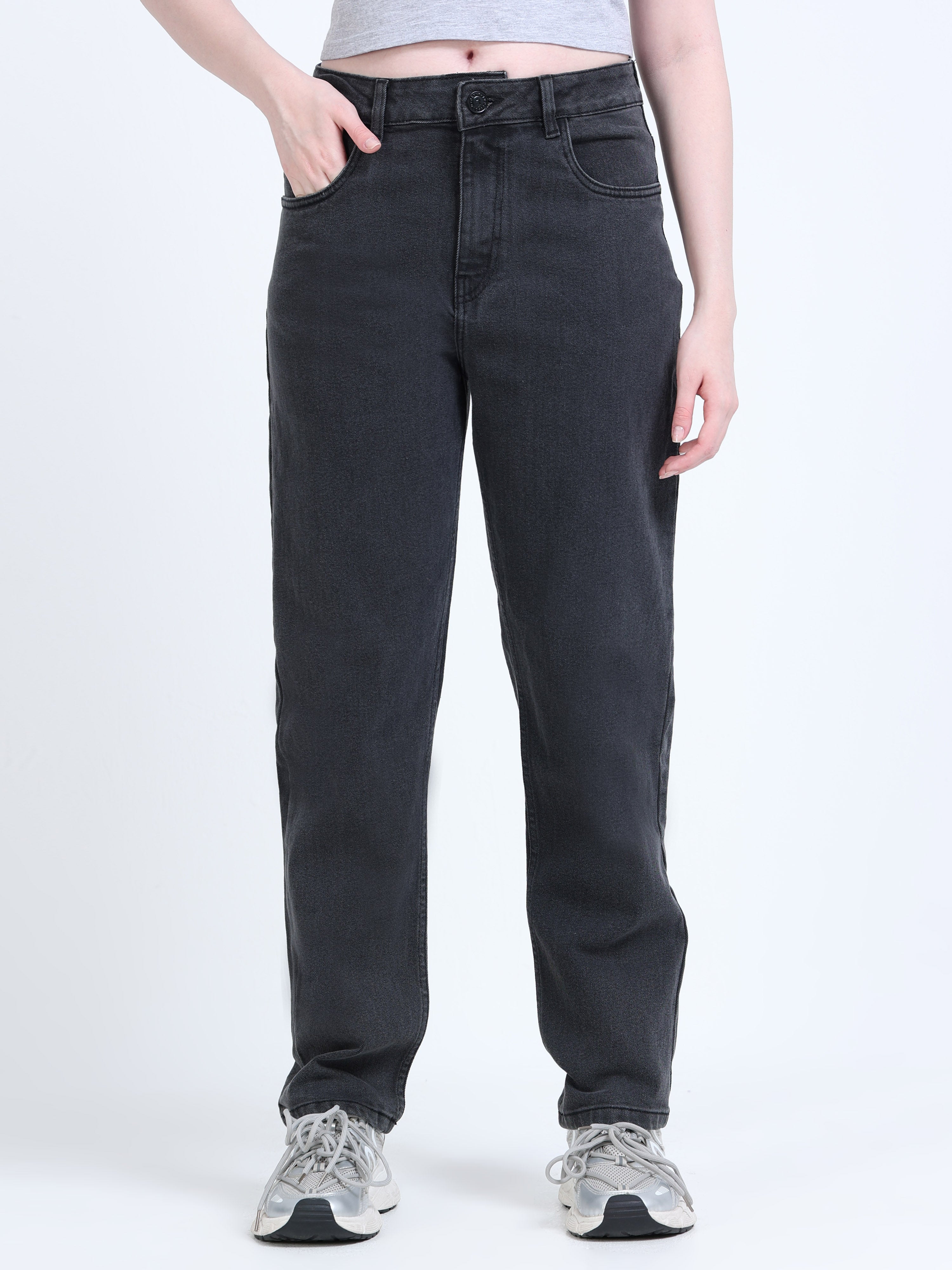 INDUSPOLO MOM FIT WOMEN'S DENIM
