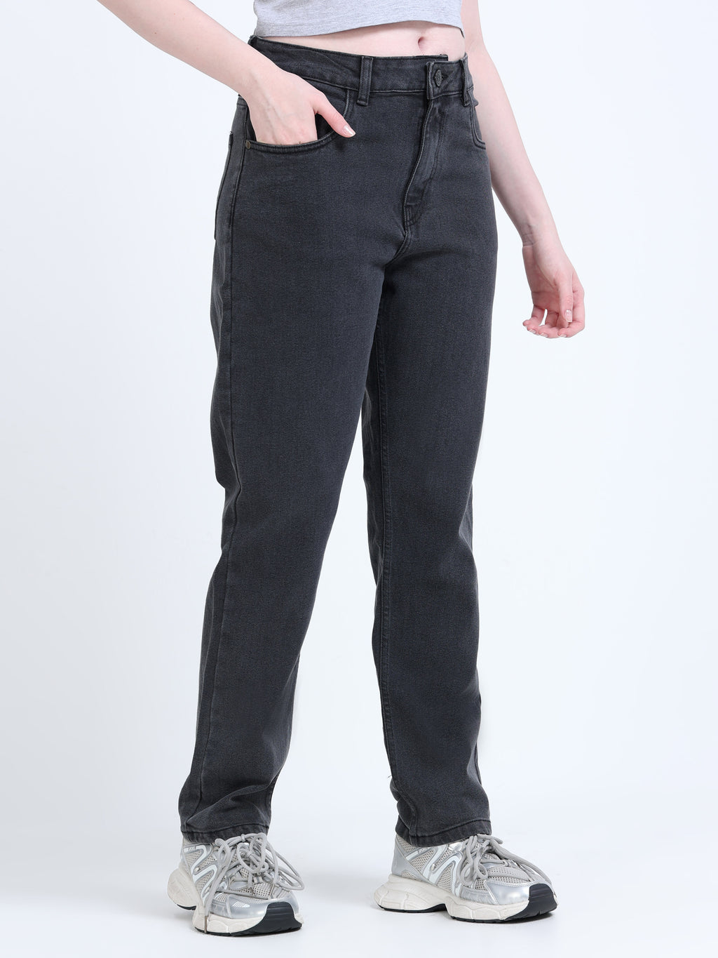 INDUSPOLO MOM FIT WOMEN'S DENIM