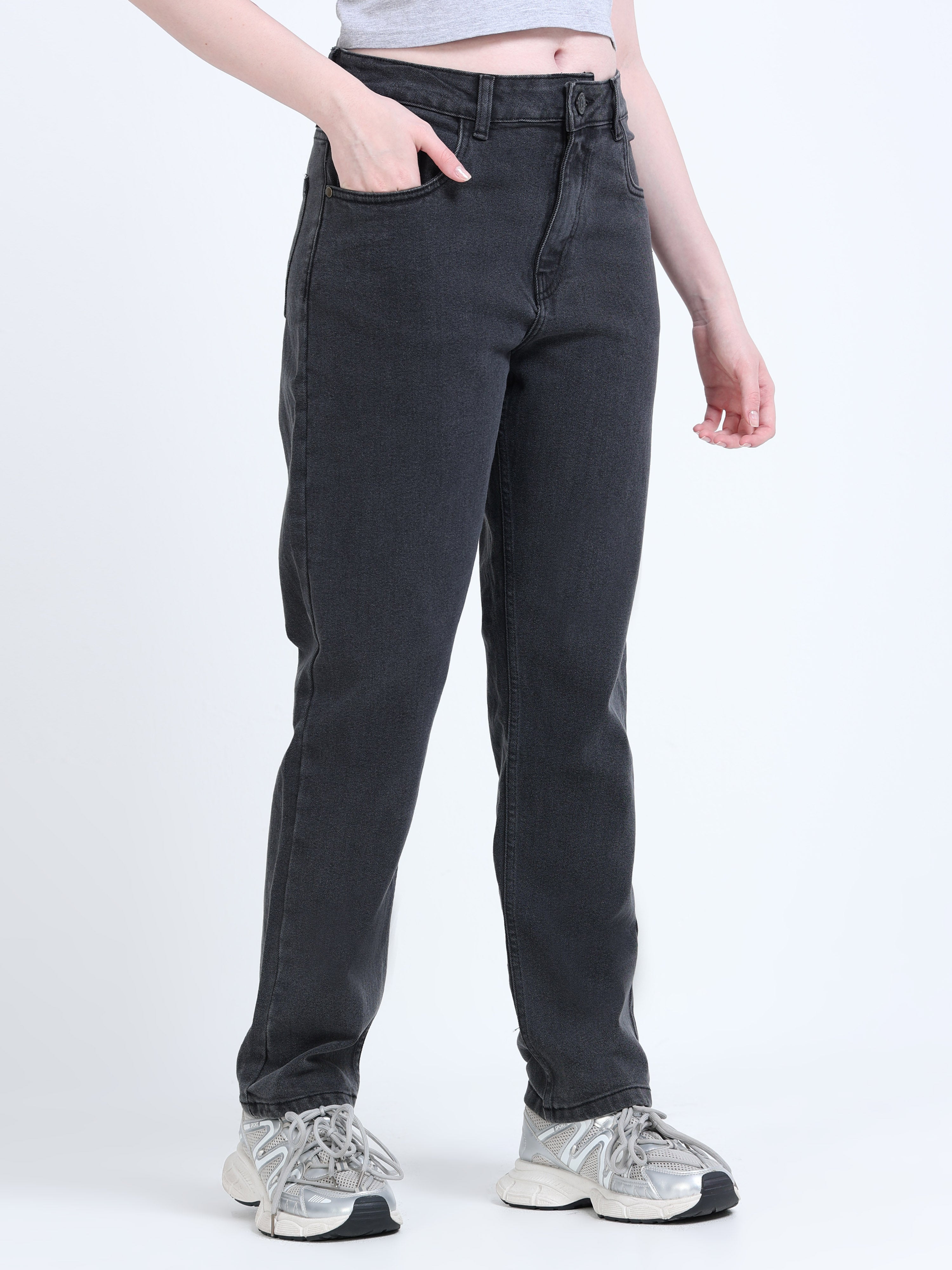 INDUSPOLO MOM FIT WOMEN'S DENIM