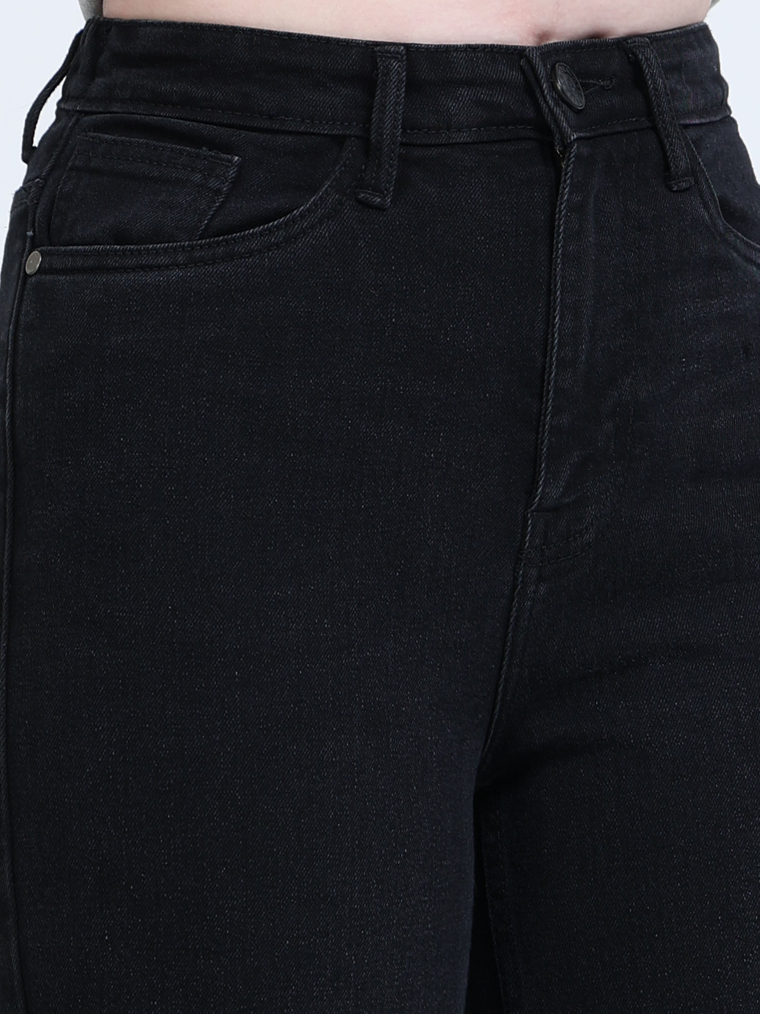 INDUSPOLO WIDE LEG FIT WOMEN'S DENIM