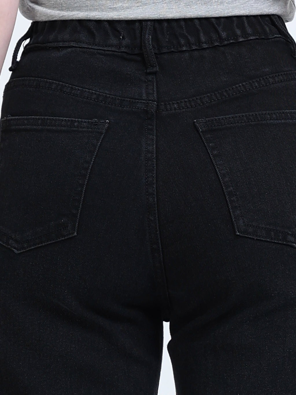 INDUSPOLO WIDE LEG FIT WOMEN'S DENIM