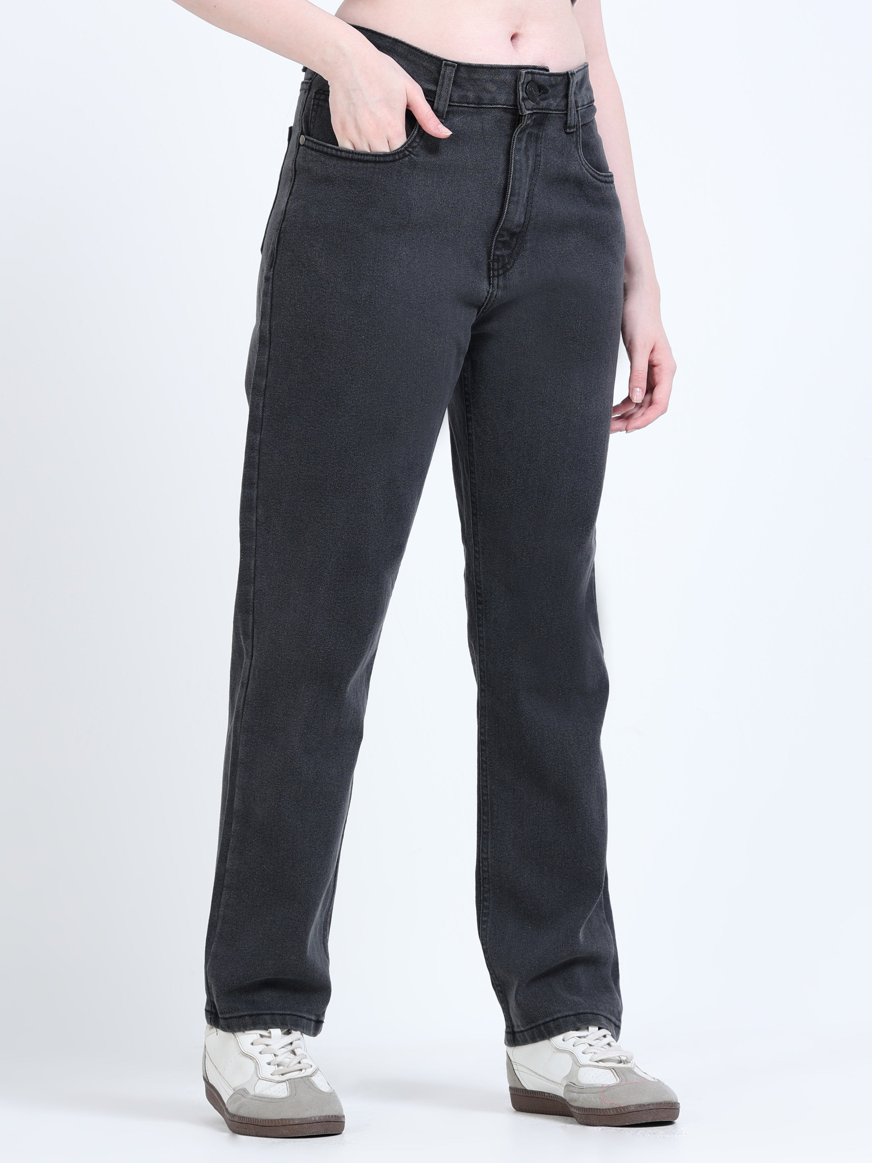 INDUSPOLO MOM FIT WOMEN'S DENIM