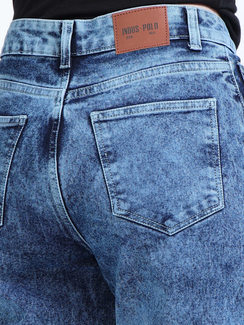 INDUSPOLO MOM FIT WOMEN'S DENIM
