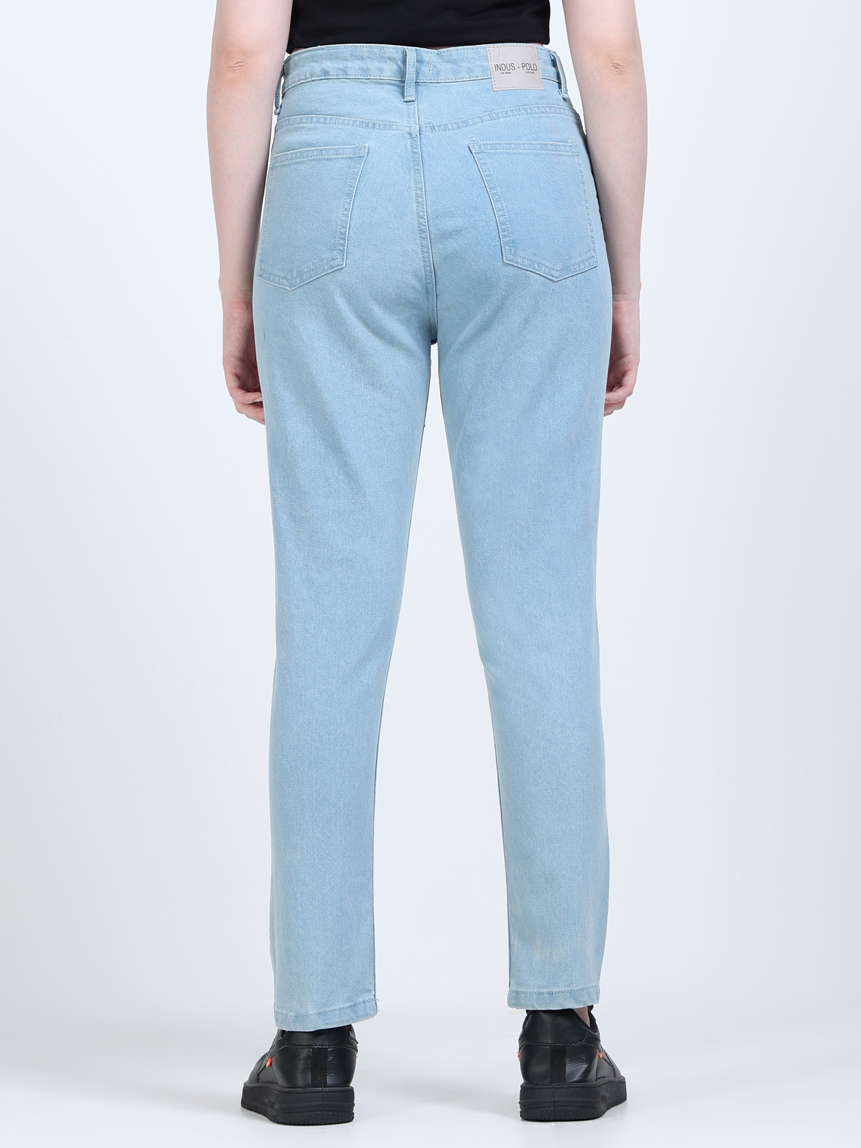 INDUSPOLO WOMEN SLIM FIT DENIM