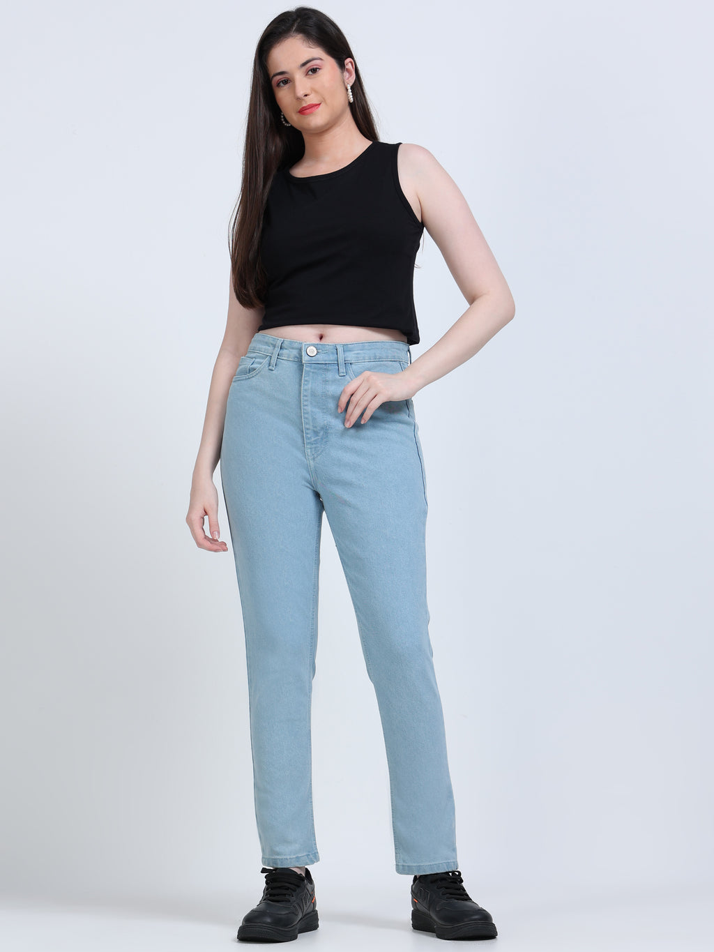 INDUSPOLO WOMEN SLIM FIT DENIM