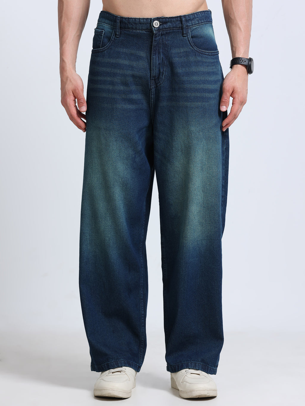 INDUSPOLO MEN BAGGY FIT DENIM