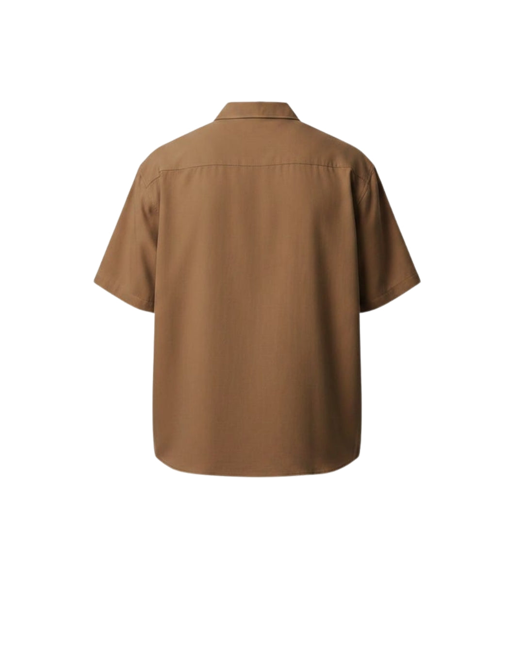 Cuban Collar Half Sleeve Shirt