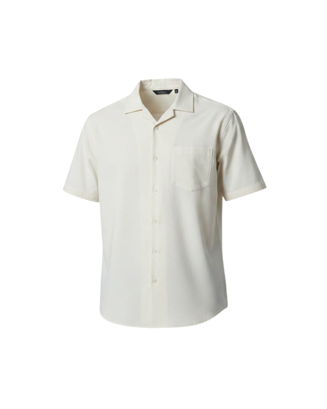Cuban Collar Half Sleeve Shirt