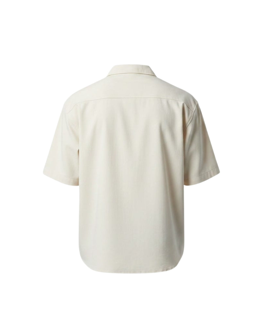 Cuban Collar Half Sleeve Shirt