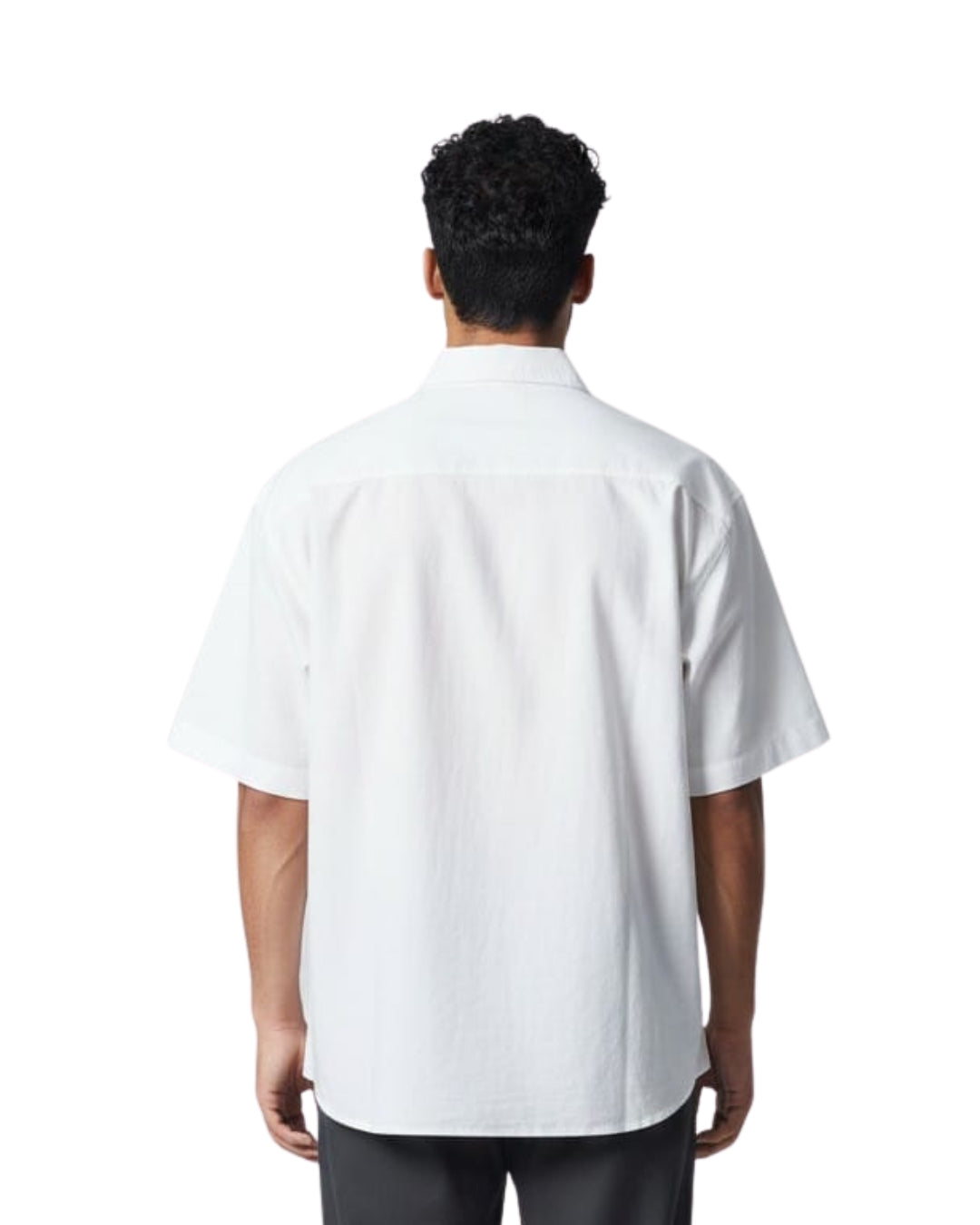 Cuban Collar Half Sleeve Shirt