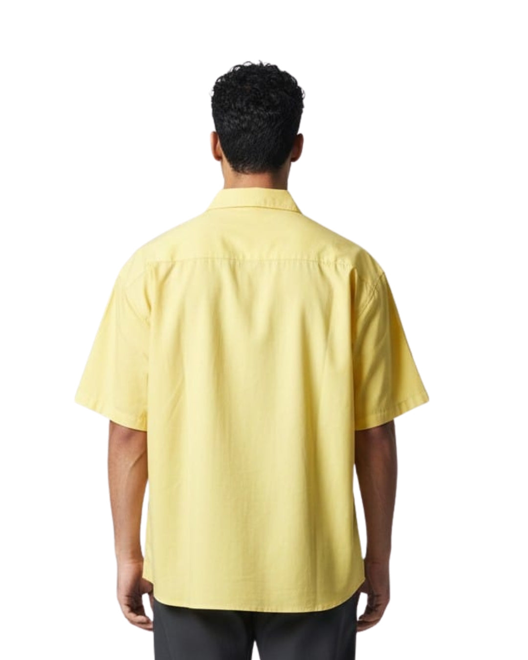 Cuban Collar Half Sleeve Shirt