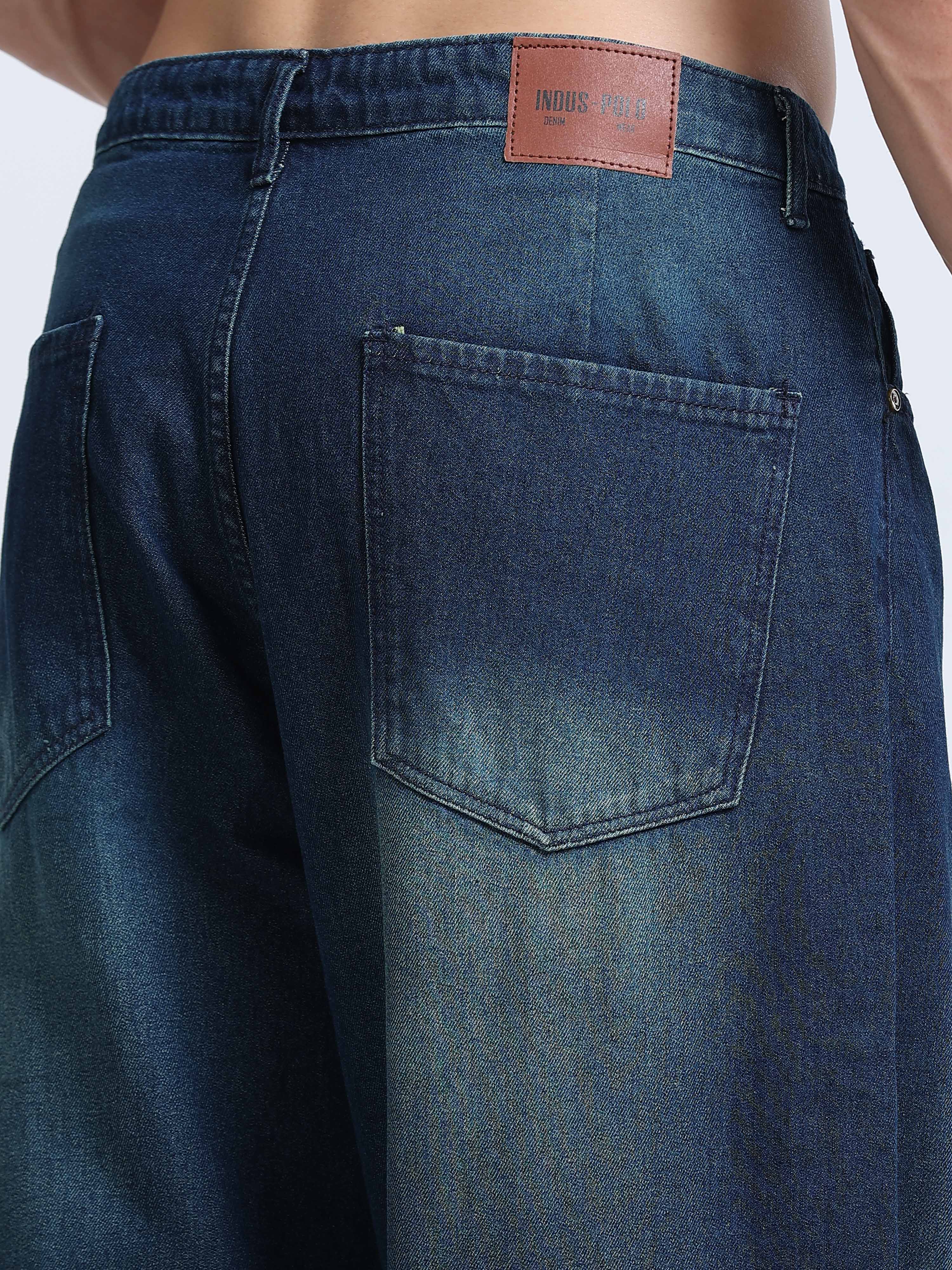 INDUSPOLO MEN BAGGY FIT DENIM