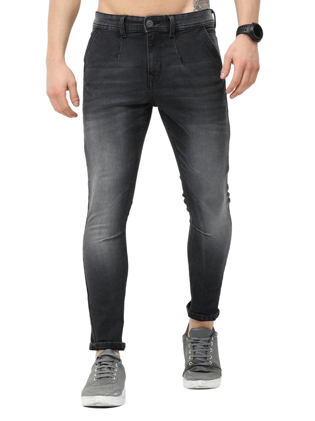 Plain Blue Branded Men Jeans, Slim Fit at Rs 650/piece in Kadapa | ID:  2852088123473
